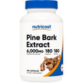 Nutricost Pine Bark Extract, 180 Capsules for 180 Servings per Bottle