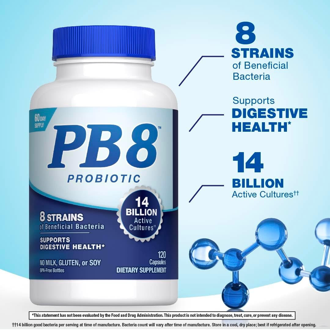 Nutrition Now Pb8 Acidophilus, Original, 120 Count