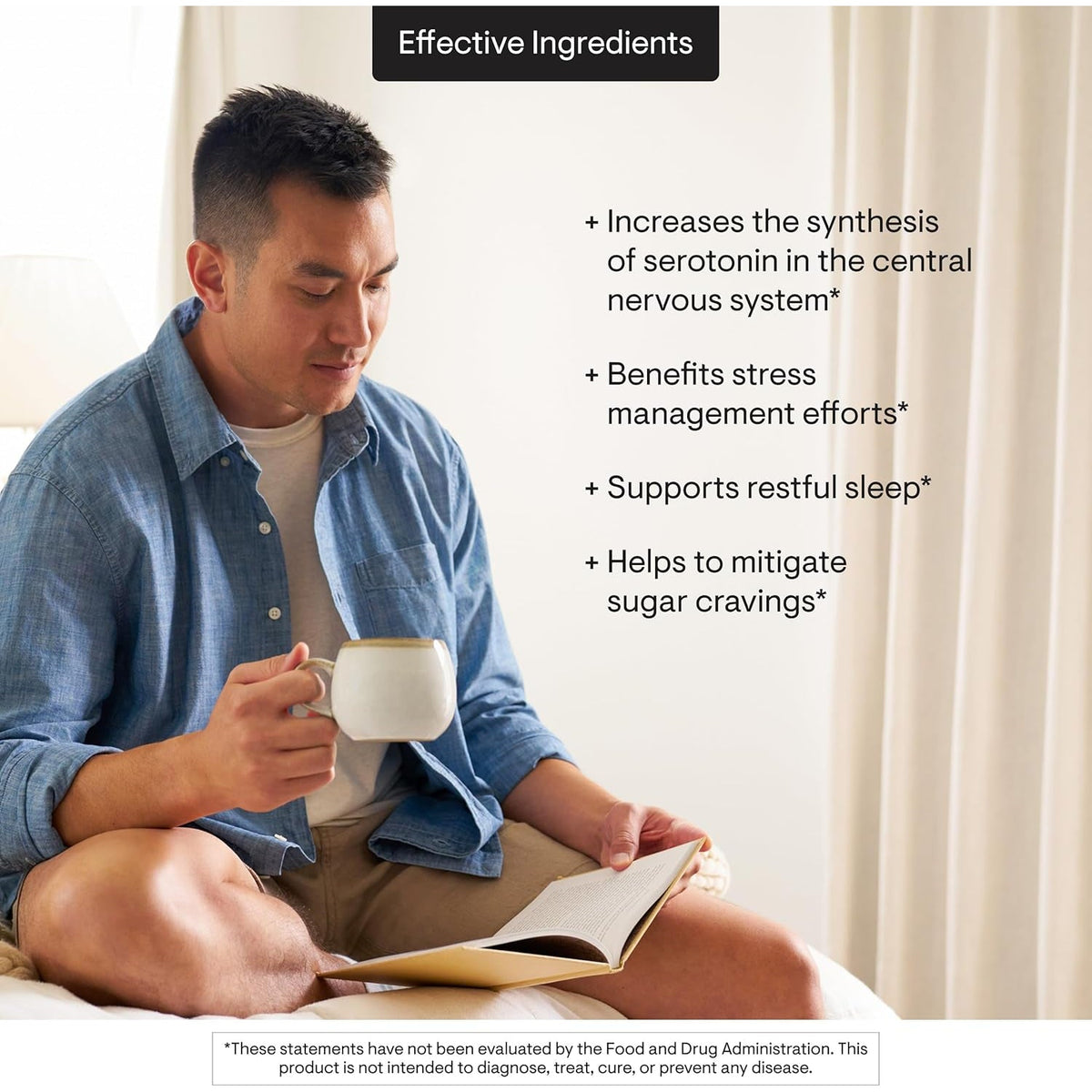 THORNE - 5-HTP - Contains Vitamin B6 - Serotonin Support for Sleep & Stress Management* - 5-Hydroxytryptophan Supplement - Third-Party Certified - Gluten, Dairy & Soy-Free - 90 Capsules