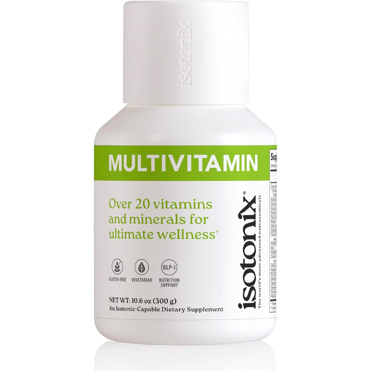 Isotonix Multivitamin Powder without Iron – Methylated B Vitamins, Antioxidant & Mineral Support – Fast-Mix Isotonic Delivery – Vegetarian, Gluten-Free, Non-Gmo – Natural Fruit Flavor – 90 Servings