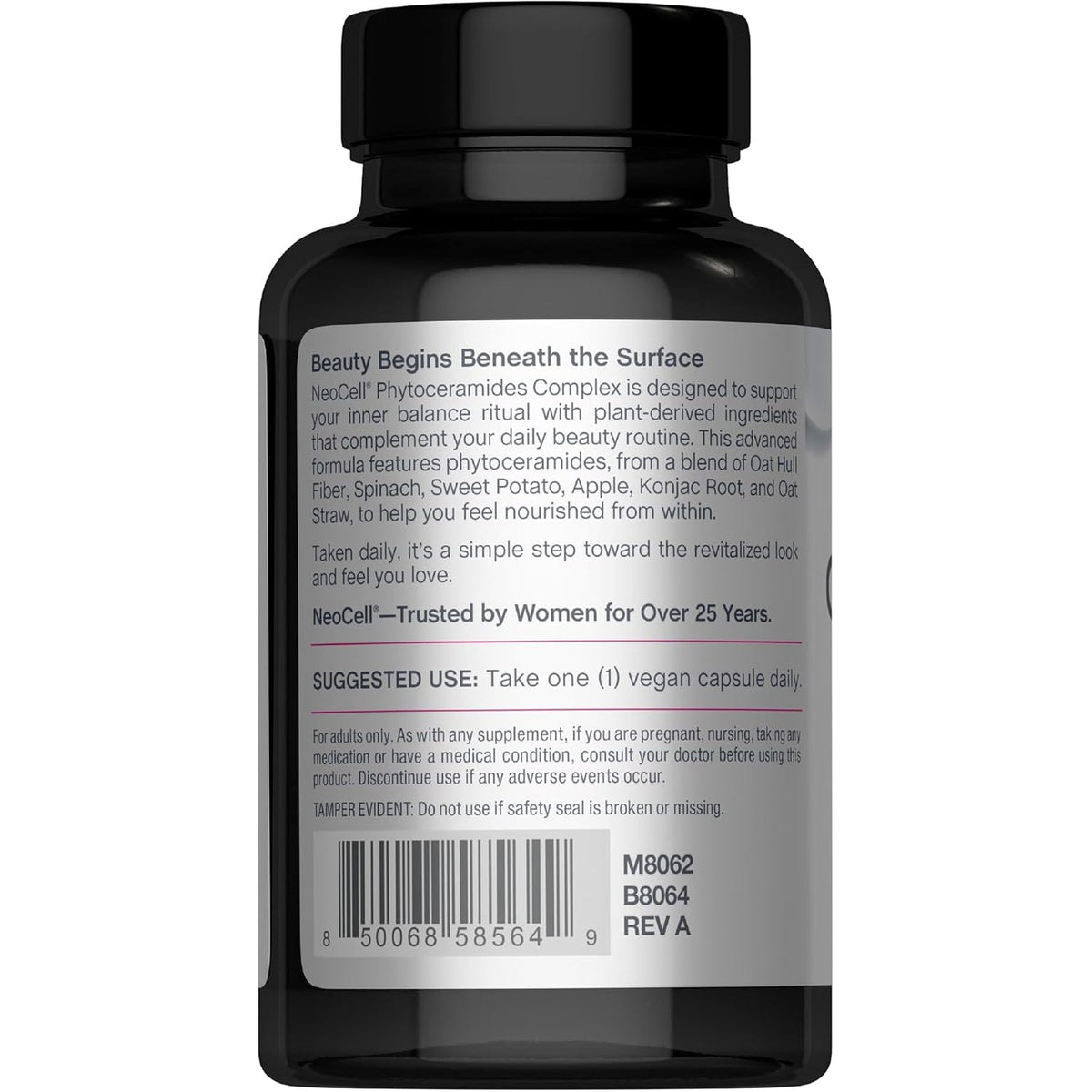 Neocell Phytoceramide Complex Supplement | 60 Capsules | Advanced Formula | Vegan Plant Derived Ceramides