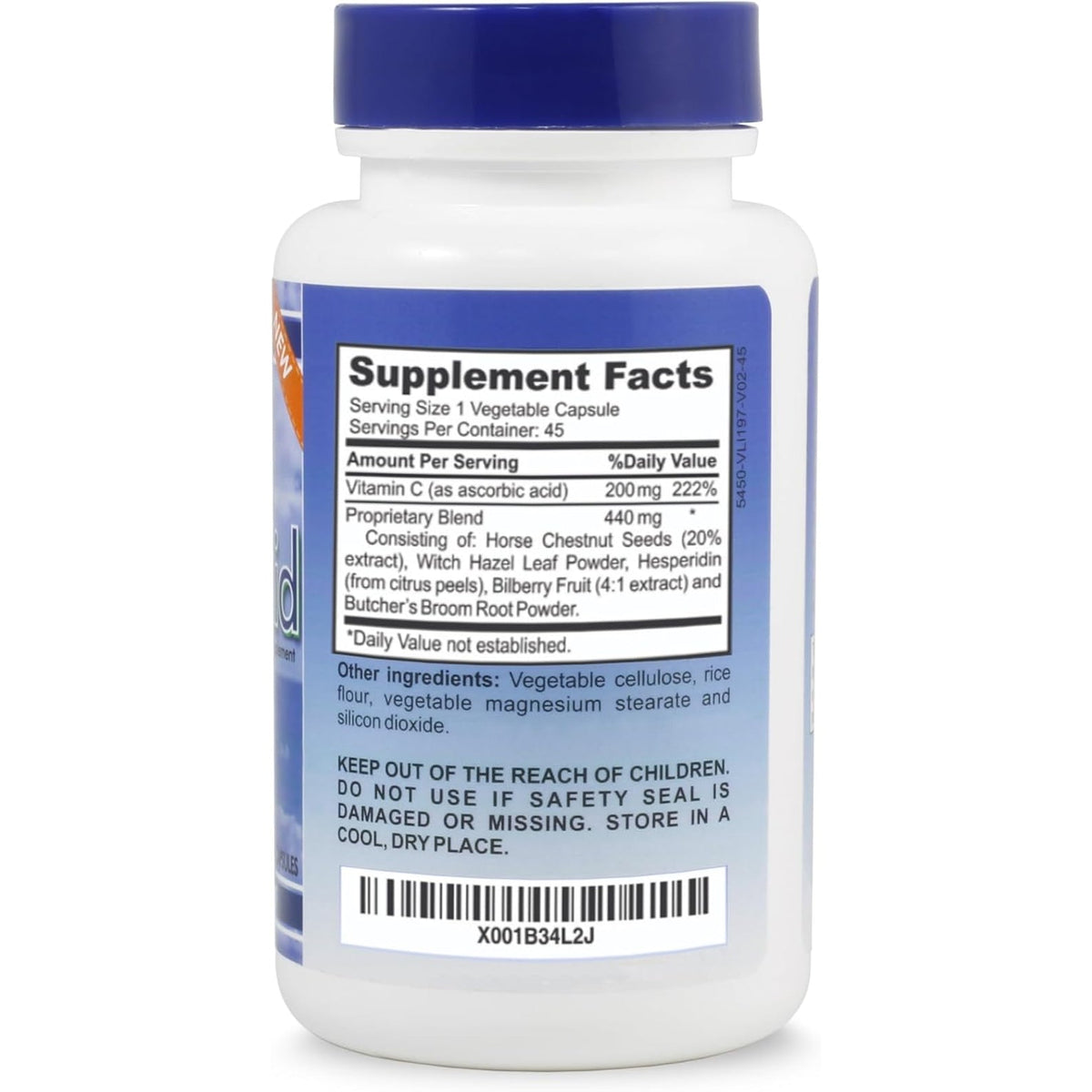 Hemrid plus Advanced Herbal Comfort Formula - 45 Veggie Capsules for Enhanced Comfort & Wellness, Featuring Horse Chestnut, Witch Hazel & More - Proudly Made in the USA