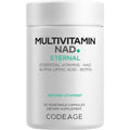 Codeage Multivitamin NAD Supplement - NAD+ Energy & Healthy Aging Support - Vitamin D3 K2, P5P, Methylated B12, Alpha Lipoic Acid, Folate, Riboflavin, Biotin, B Complex Pills - Non-Gmo - 30 Capsules