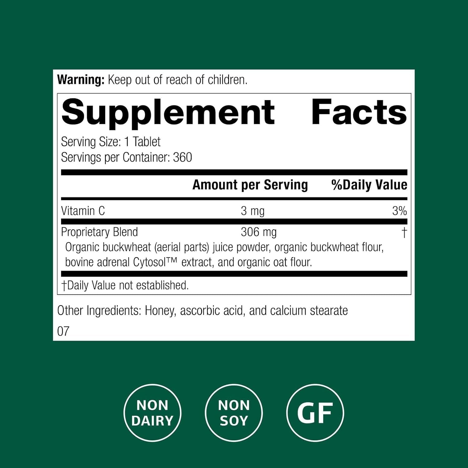 Standard Process Cyruta plus - Capillary & Circulation Support - Aids Healthy Peripheral Circulation - Gluten-Free, Non-Dairy & Non-Soy - 360 Tablets