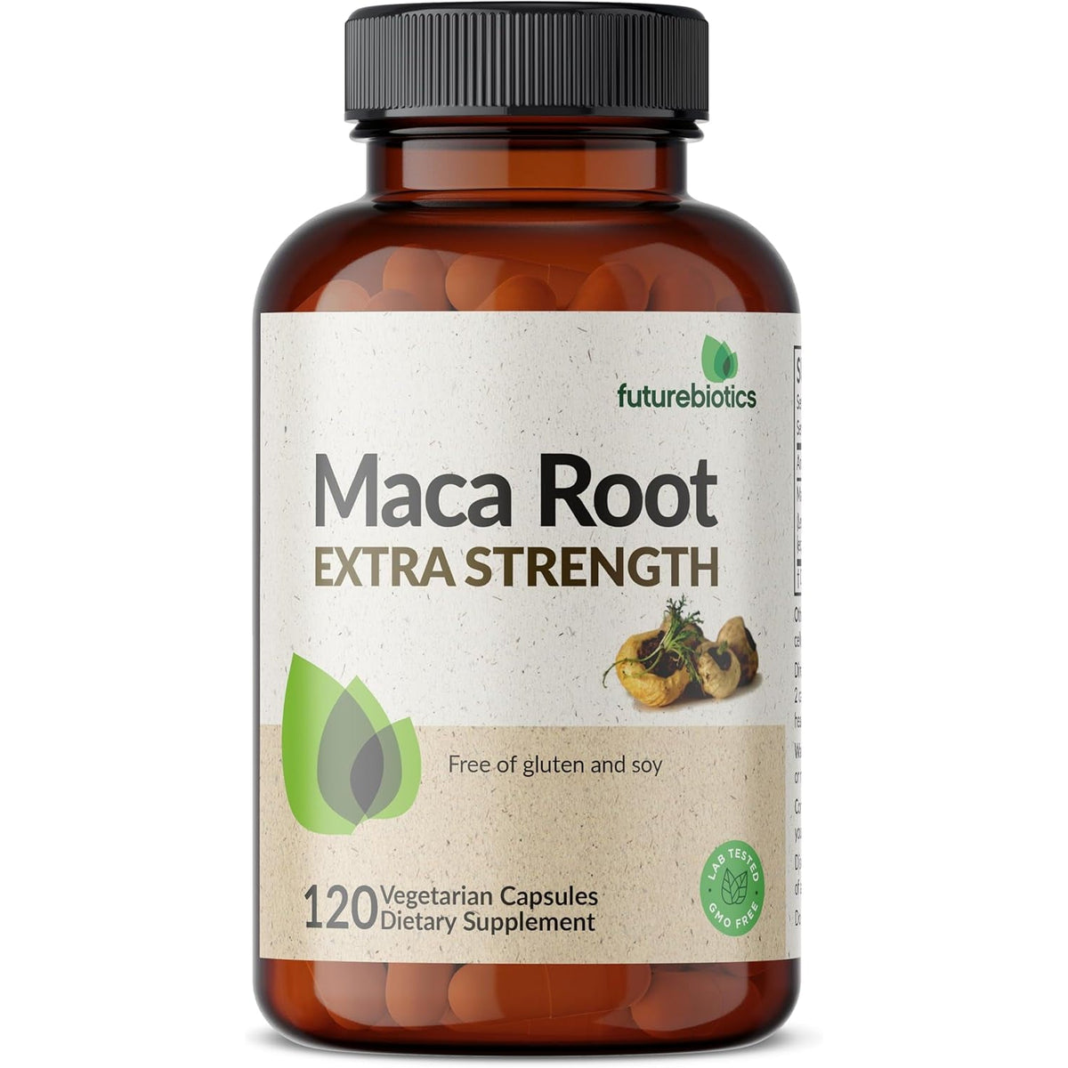 Futurebiotics Maca Root Extra Strength Supports Energy, Stamina & Reproductive Health, Non-Gmo, 120 Vegetarian Capsules