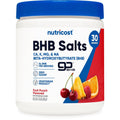 Nutricost BHB Salts Drink Mix (30 Servings, Fruit Punch Flavored) (5G BHB per Serving) - 0G Total Sugars, Vegetarian Product