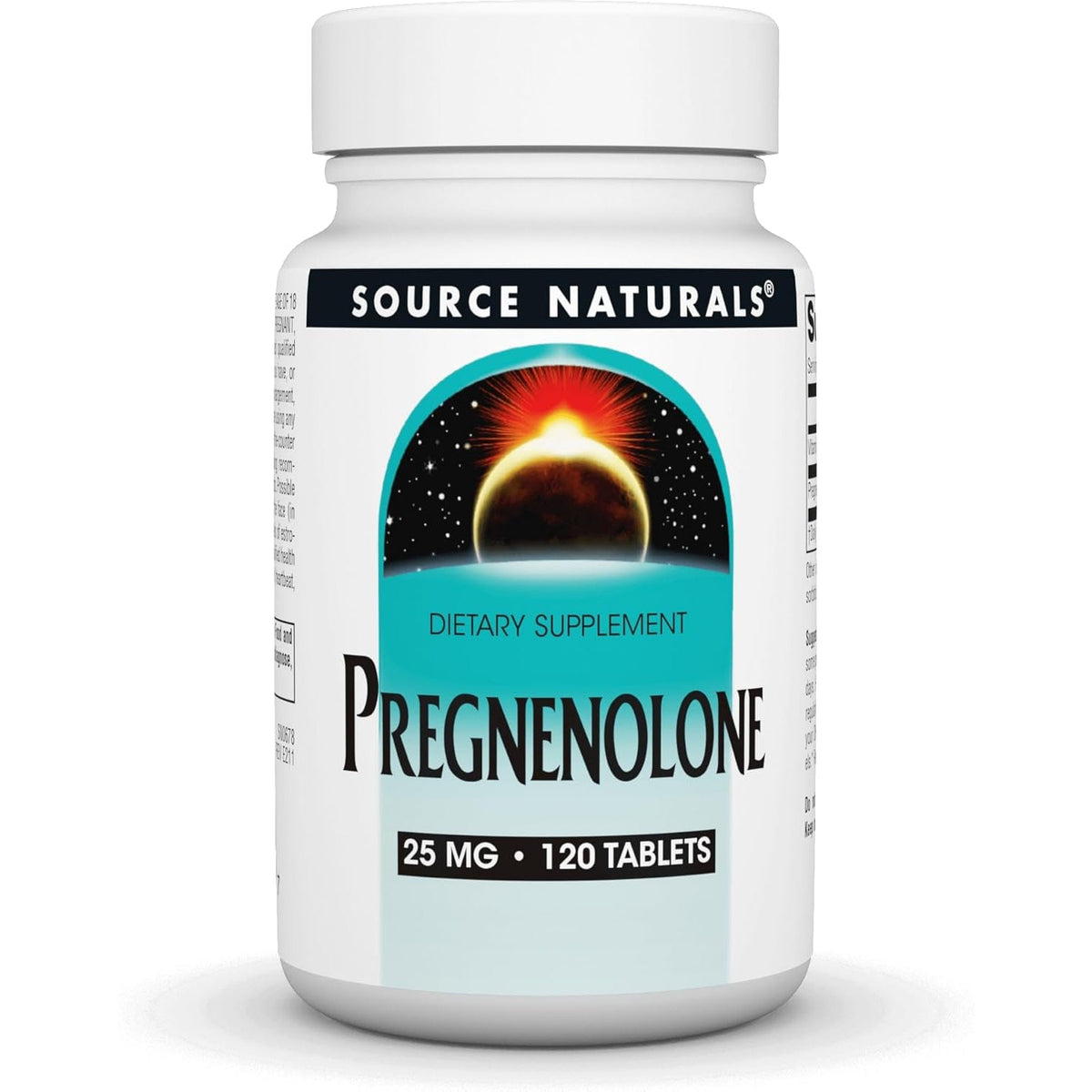 Source Naturals Pregnenolone 25Mg - 120 Tablets