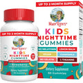 MARYRUTH'S Kids Nighttime Gummies | Sugar Free | NO Melatonin with L Theanine, Lemon Balm, Chamomile, Vitamin B6 | Relaxation Support for Kids 2+ | Vegan | Non-Gmo | Gluten Free | 60 Count