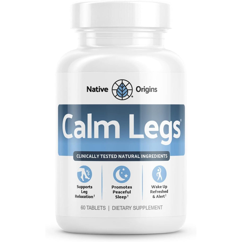 Natural for Natural Itching, Crawling, Tingling and Agitated Leg with Iron, Magnesium, and Valerian Root (60 Tablets)…