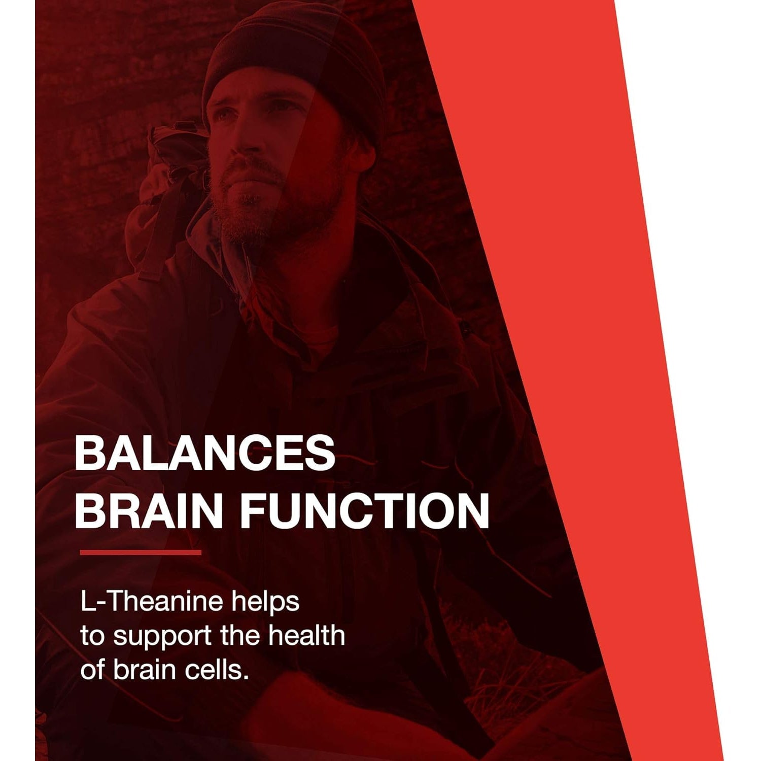 PROTOCOL for LIFE BALANCE L-Theanine 200Mg - Normal Stress Relief - Non-Drowsy - 60 Veg Caps