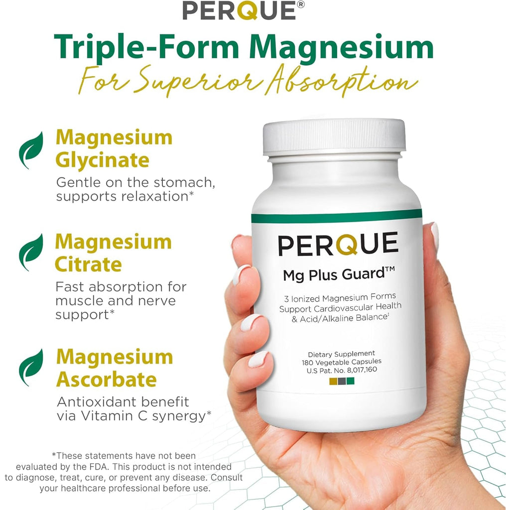 PERQUE Mg plus Guard 180 Vegetable Capsules