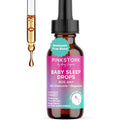 Pink Stork Baby Sleep Drops, Naturally Support Sleep without Melatonin for Infants, Toddlers, and Kids, Chamomile and Magnesium, Baby Essentials for Bedtime, 1 Oz, 30 Servings