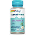SOLARAY Sharpmind Memory Formula - Brain Supplements for Memory and Focus - Cognivia, Gotu Kola & Chaga Mushroom Supplement - Ginkgo Biloba Alternative - 60-Day Guarantee - 30 Servings, 60 Vegcaps