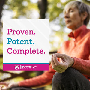 Just Thrive Vitamin K2-7 - Bone, Brain, and Heart Health K2 Vitamin Supplement, 60 Capsules