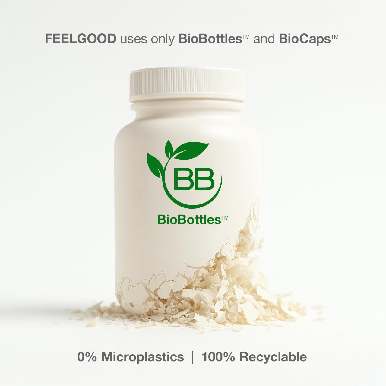 Feelgood Superfoods 1000Mg Immune Support Capsules Made with 25 Organic Fruits and Vegetables, Strong Immunity Boosters with Vitamins A, C, D3, and Zinc, 60 Count