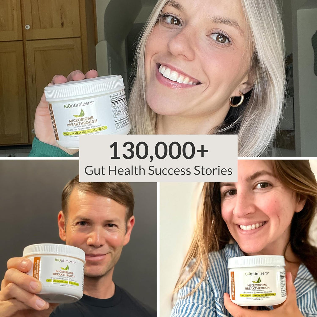 Microbiome Breakthrough™ Gut Support Powder – Vegetarian Vanilla – with Probiotics, Prebiotics, and Igy Max® – Source of L-Glutamine – Supports Digestive Comfort, Gas & Bloating Relief 30 Servings*