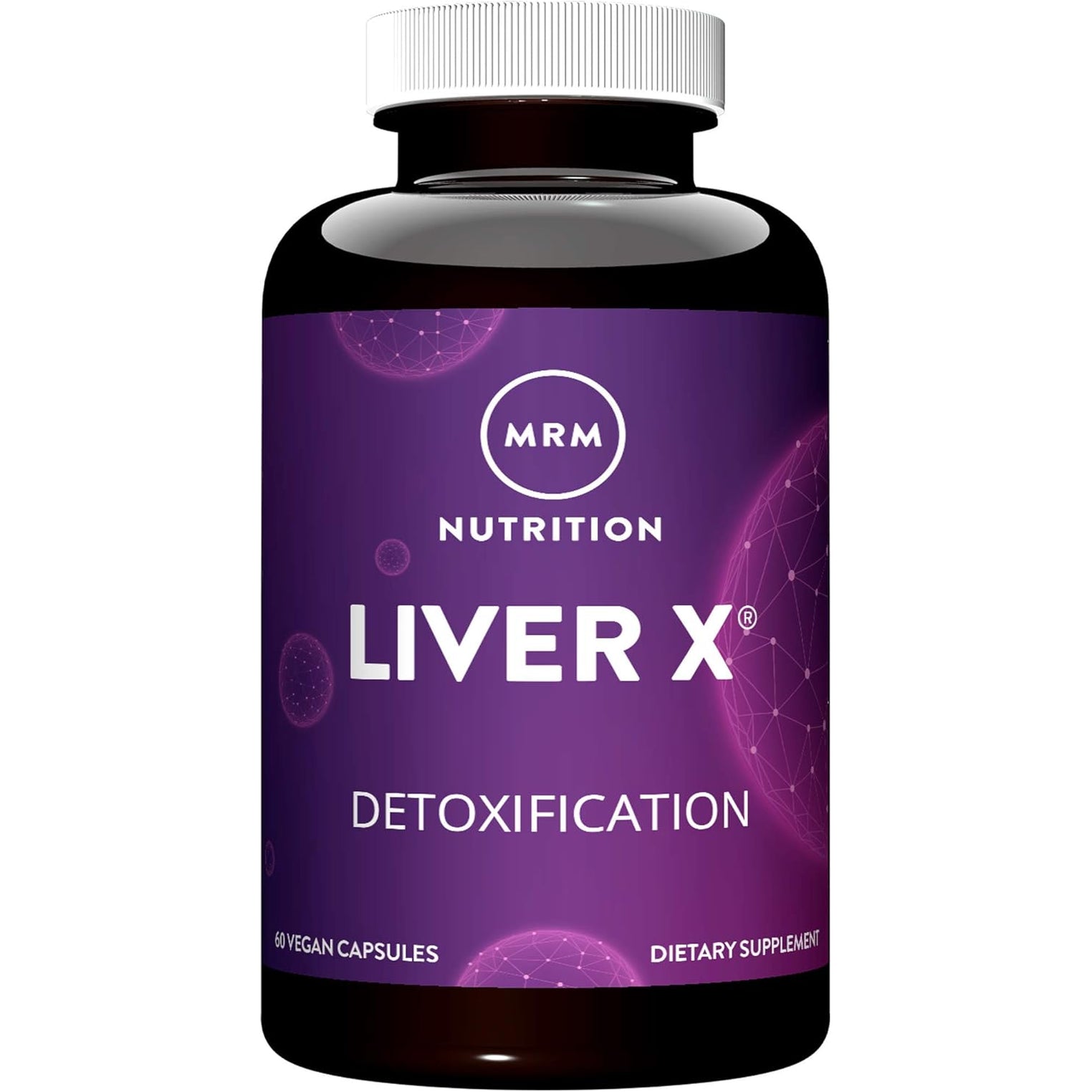 MRM Nutrition Liver X - Vegan Liver Support with Milk Thistle, N‑Acetyl Cysteine, Alpha‑Lipoic Acid, B-Vitamins & Jiaogulan, Natural Wellness Support for Women & Men, Gluten‑Free - 30 Servings