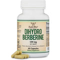 Dihydroberberine Supplement 100Mg, 60 Capsules (Patented Glucovantage Super Berberine, May Be 5X More Effective than Berberine with Less Side Effects) Third Party Tested, Vegan Safe by Double Wood