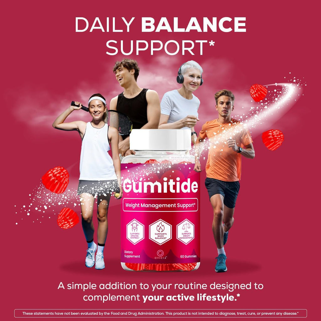 Gumitide Gummies - Gumi Tide Support Advanced Formula Gummy Maximum Strength, Daily Gumitidegummies Premium All Natural Ingredients Overall Health & Wellness Reviews, 60 Gummies for 1 Month