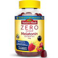 Nature Made Zero Sugar Melatonin 5Mg Sleeping Gummies for Adults Extra Strength, 100% Drug Free Sleep Aid, Aspartame Free, 70 Sugar Free Melatonin Gummies, 70 Day Supply