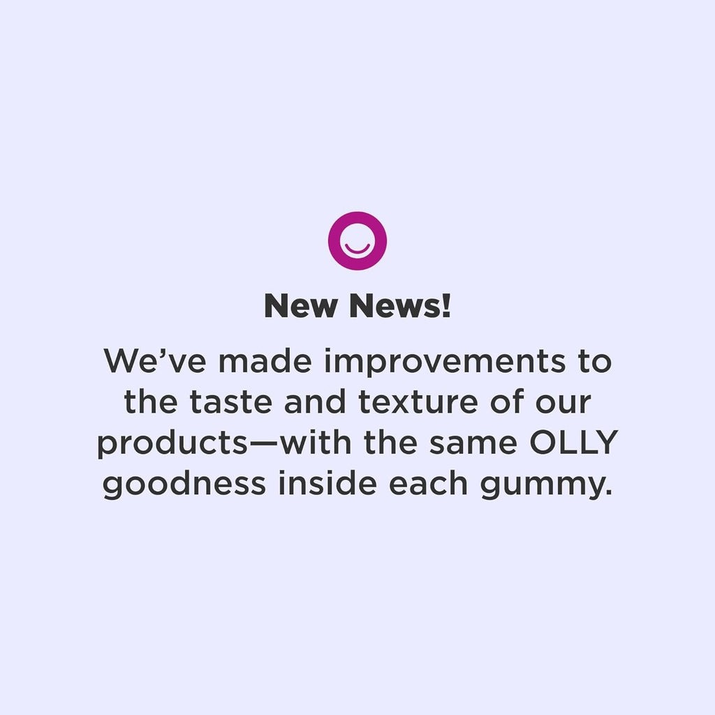 OLLY Immunity Sleep Gummy, Immune and Sleep Support, 3Mg Melatonin, Echinacea, Zinc, Vitamin C, Chewable Supplement, Berry - 60 Count
