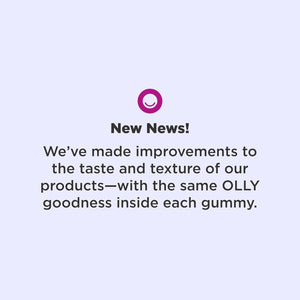 OLLY Immunity Sleep Gummy, Immune and Sleep Support, 3Mg Melatonin, Echinacea, Zinc, Vitamin C, Chewable Supplement, Berry - 60 Count