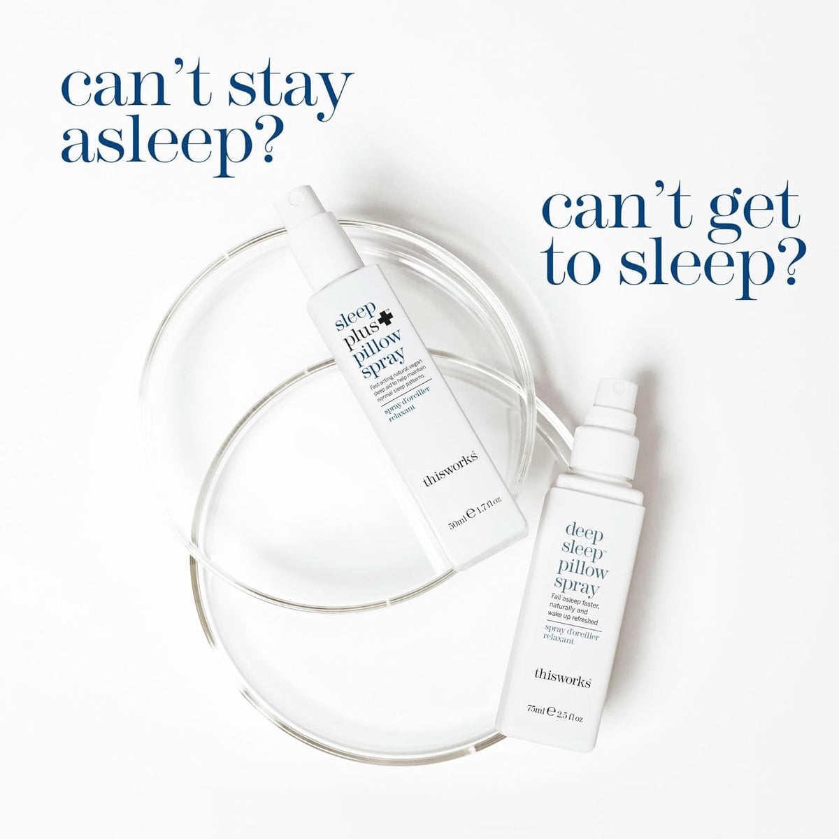 THISWORKS Deep Sleep Pillow Spray – Fast-Acting Natural Formula with Lavender for Relaxation and Restful Sleep – 35 Ml (1.2 Fl Oz) Mini Travel Size