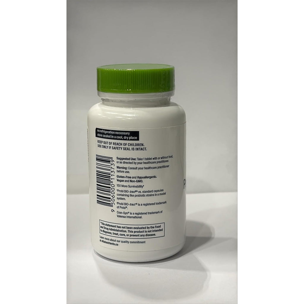 Hyperbiotics Vital Nutrients Pro Women Probiotics for Women | Vaginal Probiotics for PH Balance | Oral Probiotic for Vaginal Health and Urinary Tract Health | 6 Targeted Strains | 60 Vegan Tablets