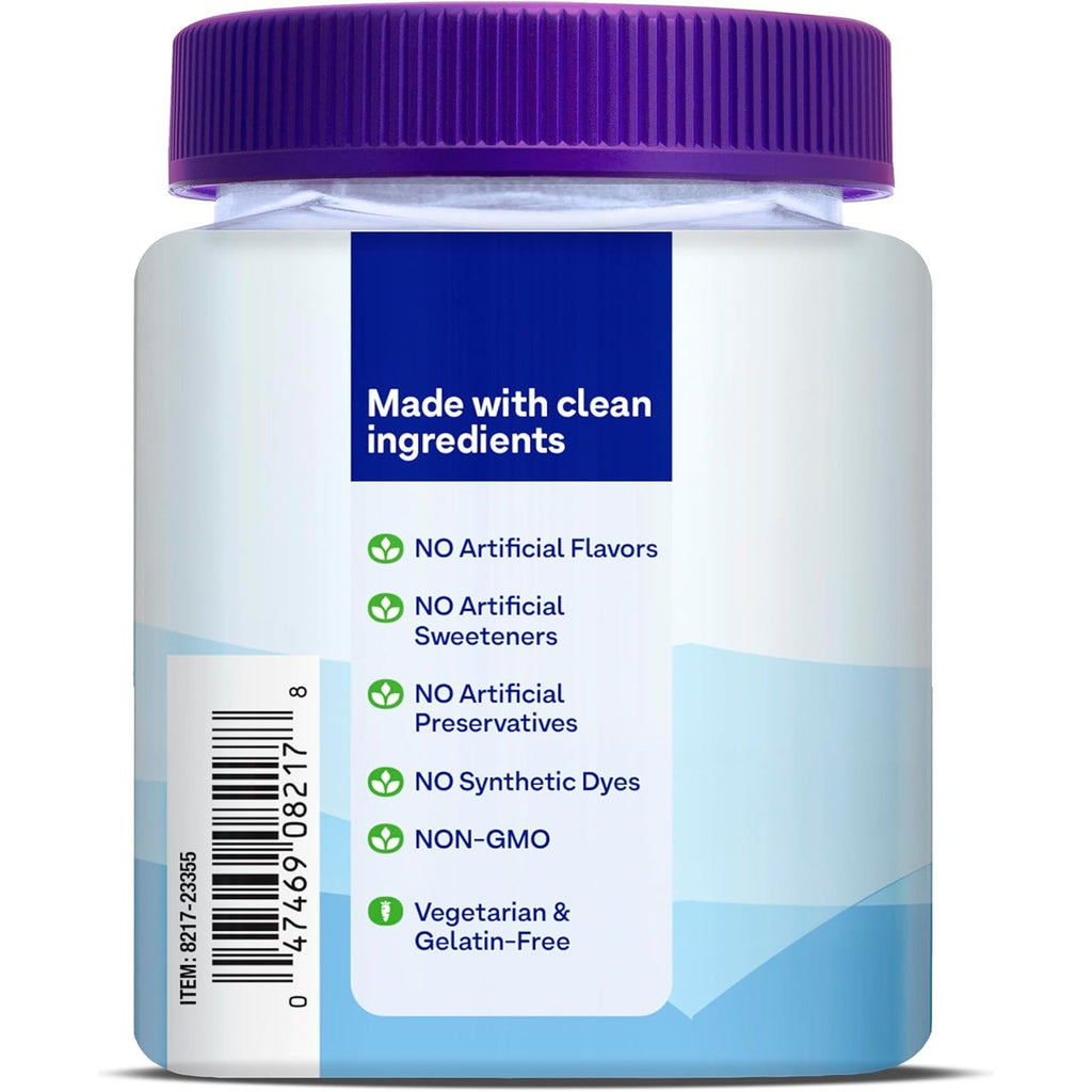 Natrol Kids Magnesium Citrate Gummies, Gently Calm and Relax Little Minds and Bodies, plus Support Healthy Muscle Relaxation and Function, 30 Razzilicious Gummies, up to a 30 Day Supply