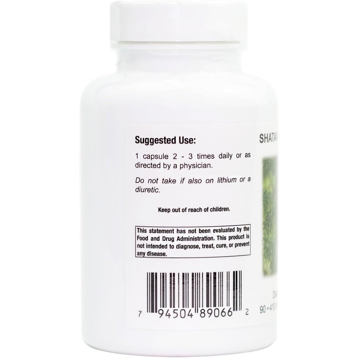 Supreme Nutrition Shatavari Supreme, 90 Pure Shatavari Root Vegetarian Capsules