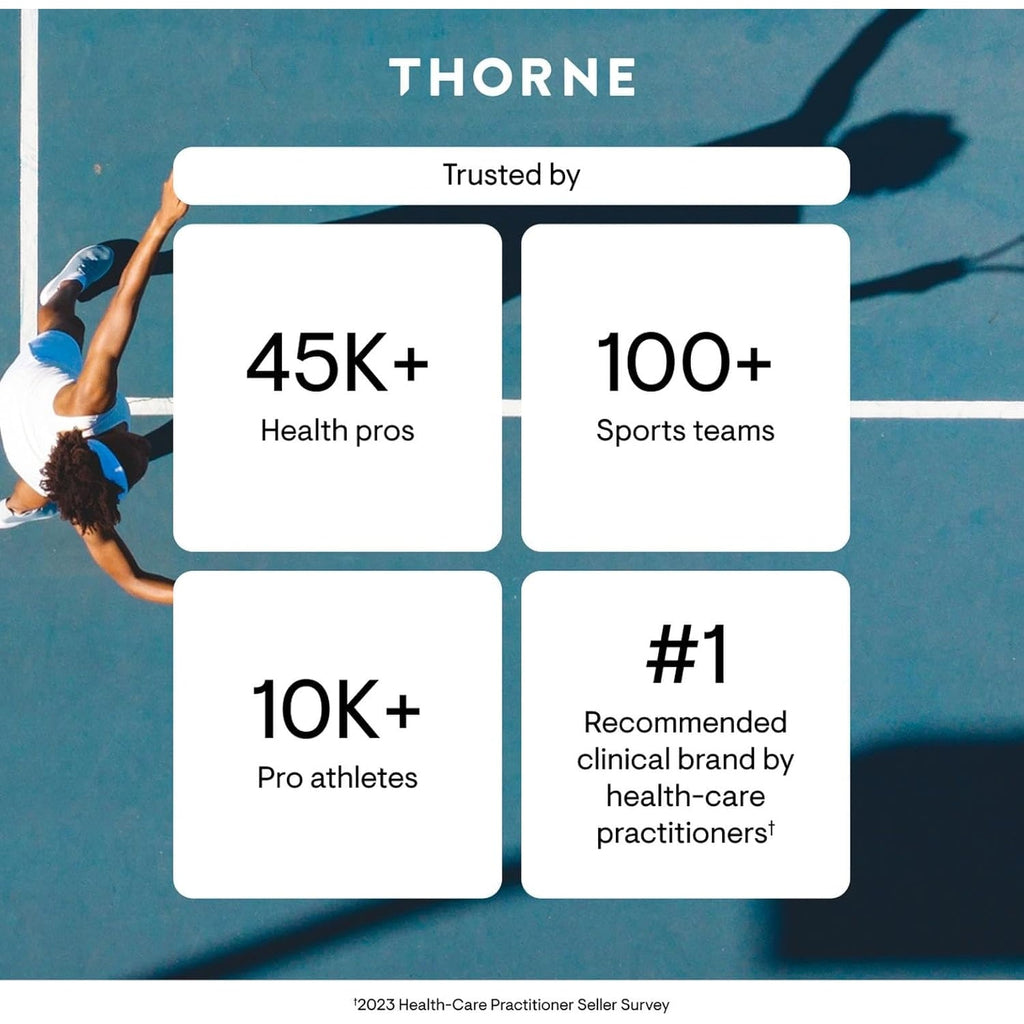 THORNE - Pharmagaba-250 - GABA Supplement - 250 Mg Natural Source Gamma-Aminobutyric Acid - Promotes a Calm, Relaxed, Focused State of Mind* - 60 Capsules