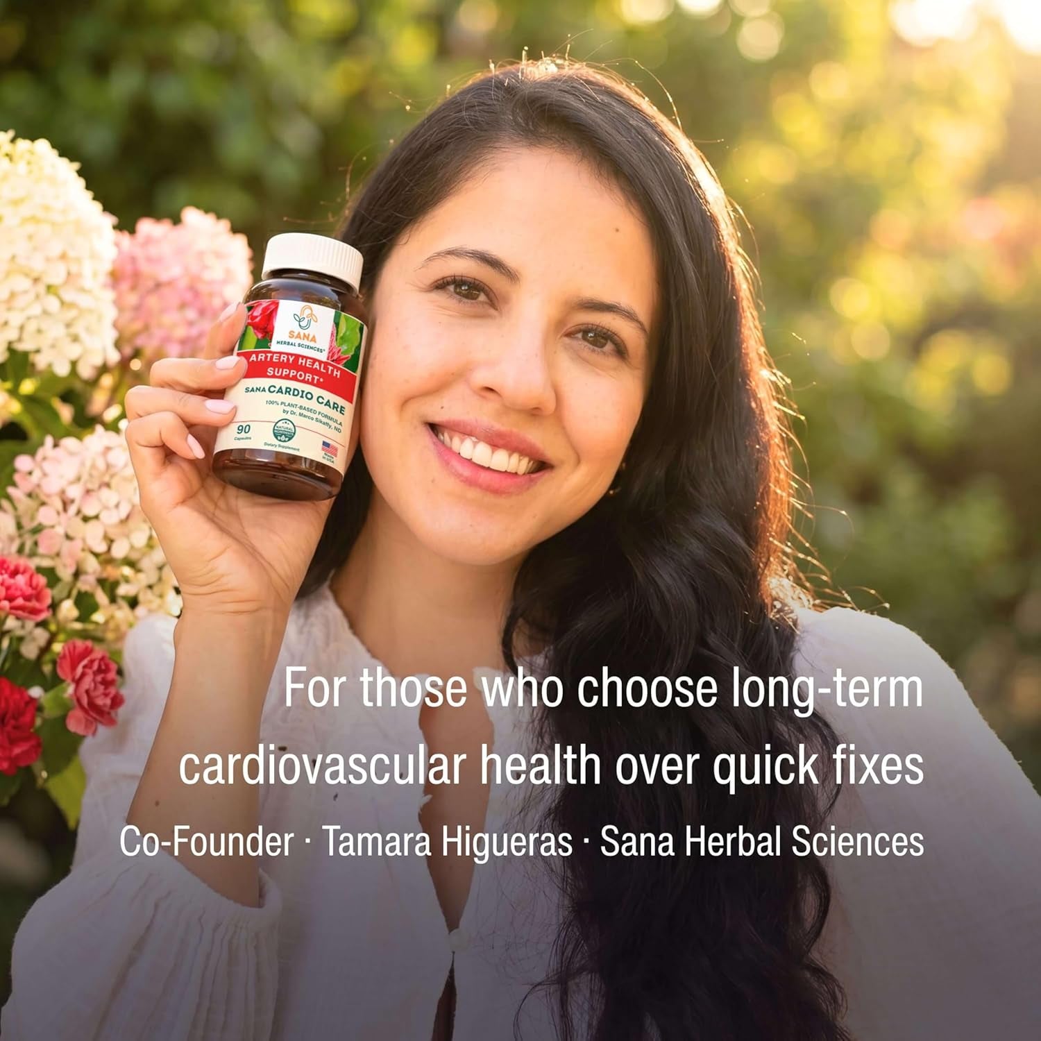 Artery Plaque Removal Formula | 4-Element All-Natural Supplement to Support Blood Pressure, Healthy Cholesterol, and Heart Rhythm | 90 Easy-To-Swallow Capsules | by Sana Herbal