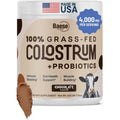Organic Chocolate 4000Mg Grass Fed Bovine Colostrum Powder + Probiotics Colostrum Supplement for Kids & Adults with Immunoglobulins (220.98 Grams)