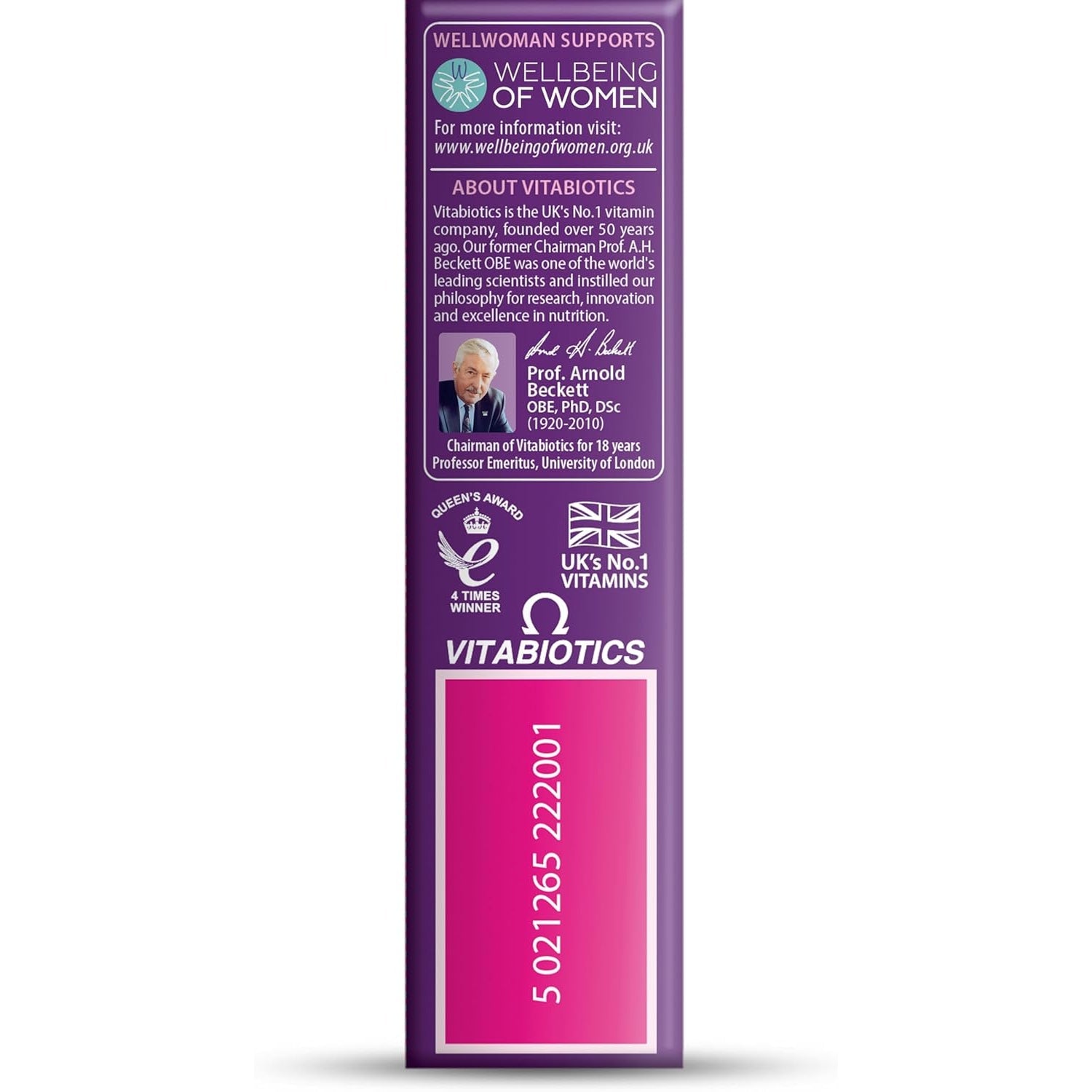 Wellwoman Vitabiotics Advanced Vitamin & Mineral Formula with Evening Primrose & Starflower Oils 30 Capsules