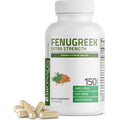 Bronson Fenugreek Seed Powder Capsules Extra Strength, Trigonella Foenum-Graecum, Non-Gmo, Soy-Free, Vegetarian, 150 Capsules