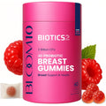 Bloom10 Breast Gummies for Women Bust Support & Health MAX Formula plus 2X Billion Probiotics 5X Herbal Supplements Fenugreek, Saw Palm, Wild Yam, 4X Vitamins for BBL Curves | Sugar-Free Vegan 60Ct