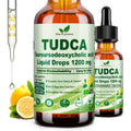 Pure TUDCA Bile Salts Liquid Drops 1200Mg (Tauroursodeoxycholic Acid) Premium Liver Support, Bile Flow & Gallbladder Cleanse Supplement丨High Absorption Liquid | Non-Gmo | 3Rd Party Tested | 2 Fl Oz