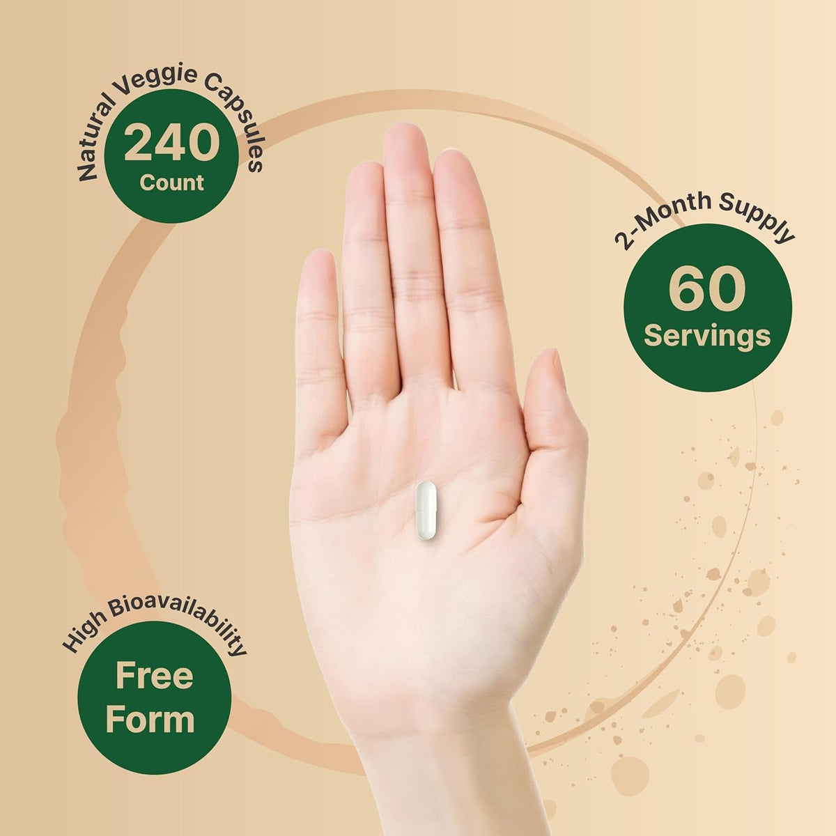 Naturebell Glutathione Supplement 2,000Mg per Serving, 240 Veggie Capsules | 98%+ Purity Verified, Bioavailable Reduced Glutathione Pills, Active Form, Master Antioxidant – Vegan Friendly & Non-Gmo