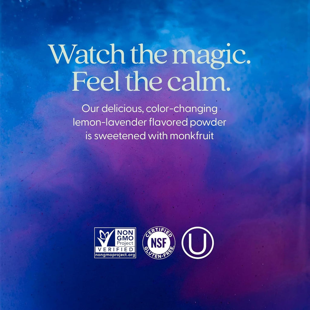 New Chapter Magnesium Glycinate + L-Theanine Supplement Powder, with 325 Mg Magnesium & L-Theanine 200 Mg for Calm, Focus, Mental Clarity, Muscle Relaxation & Cortisol Balance*, 30 Servings