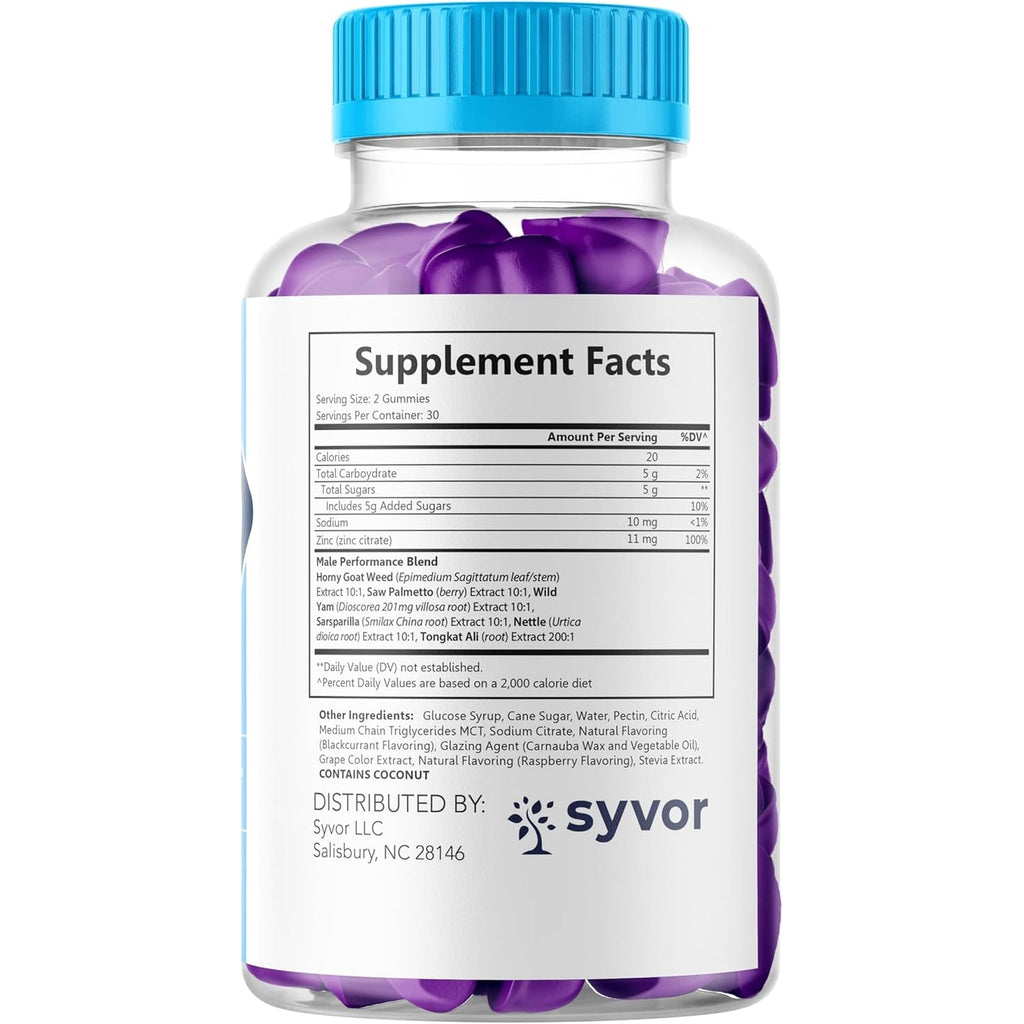 Boost TRT Gummies for Men, Official Boost TRT Male Performance Gummys with Natural Ingredients, Advanced Boosttrt Men'S Gummy Supplement with Maximum Strength Premium Vitamins (60 Gummies)