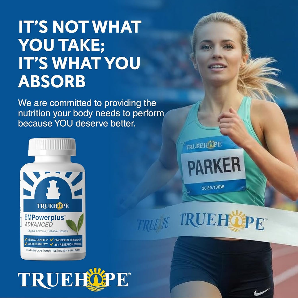 Truehope Empowerplus Advanced Multivitamin for Women & Men - Broad-Spectrum Multivitamins & Chelated Minerals | 1000% Better Absorption | 37 Research Studies & 28 Years of Success | 30 Day Supply