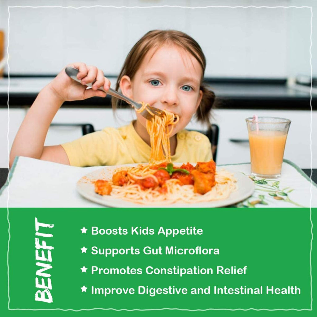ZEBORA Kids Probiotic & Prebiotics Powder Age 3+ Support Children'S Digestive & Immune System with Natural Source, Promotes Constipation Relief, Non-Gmo, Gluten-Free, 30 Packets with 5 Billion Cfus