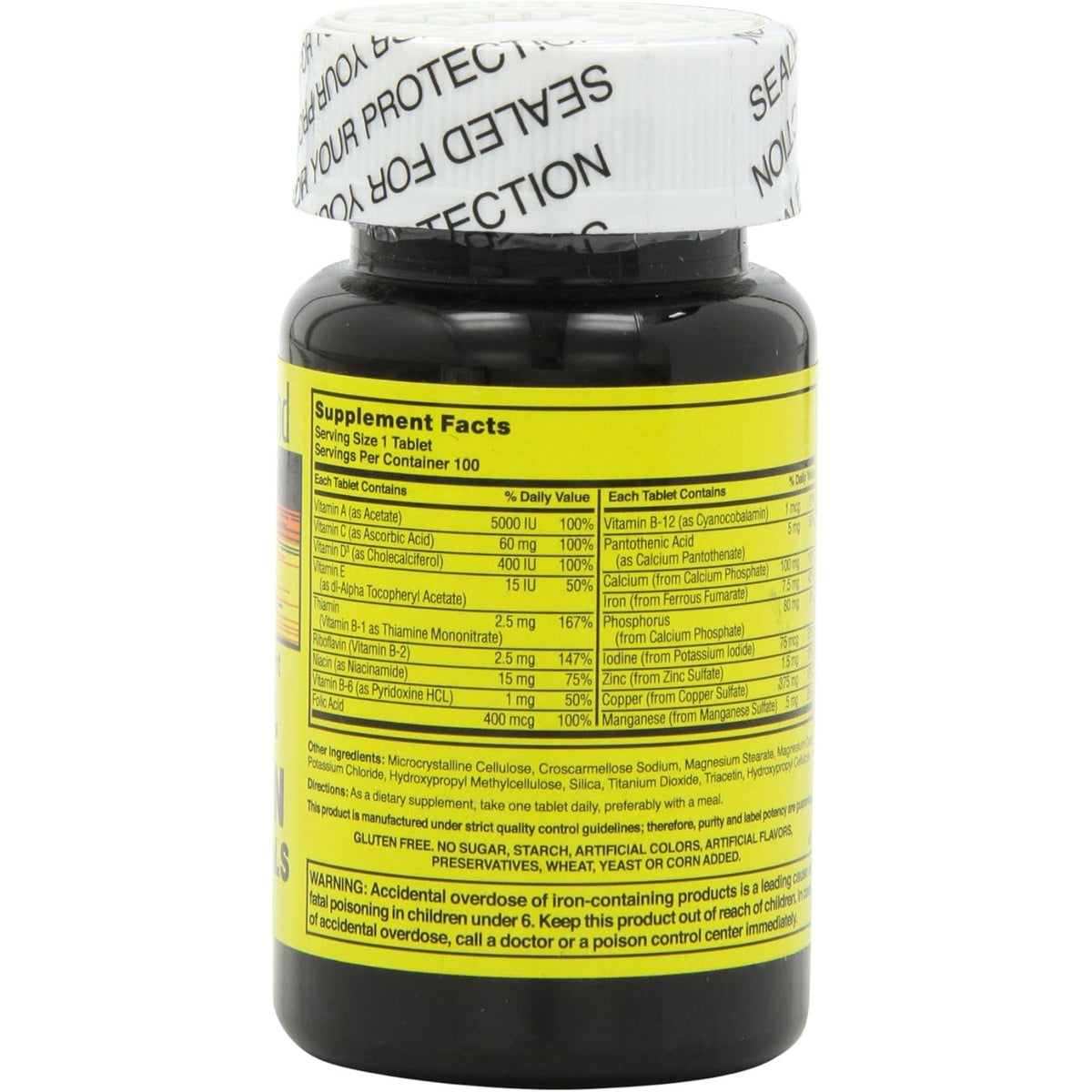 Nature'S Blend NAT B MULTIVITAMIN & MIN TB, Assorted, 100 Count