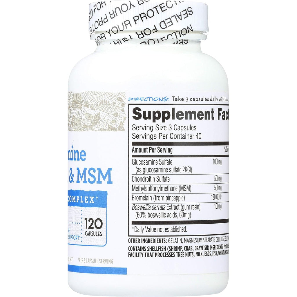 365 by Whole Foods Market, Glucosamine Chondroitin & MSM, 120 Ct