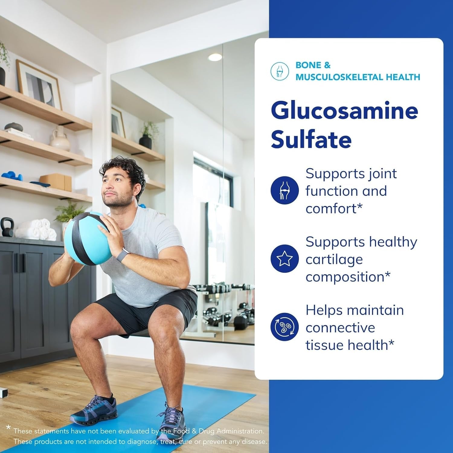 Pure Encapsulations Glucosamine Sulfate 1,000 Mg | Supplement for Joint Support and Mobility, Cartilage Health, and Connective Tissue* | 60 Capsules