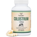 Colostrum Supplement 120 Capsules, 1,000Mg per Serving (Bovine Colostrum Powder from First Milking Only, Std. to Contain 15% Igg Immunoglobulins) No Fillers, Third Party Tested by Double Wood