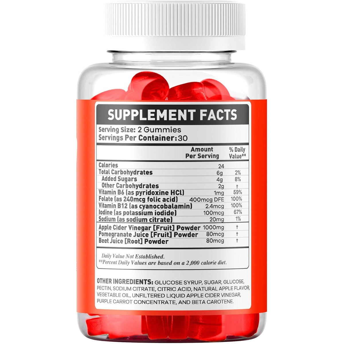 Jelly Lean Gummies - Official Jelly Lean Gummys Advanced Premium Formula Maximum Strength, All Natural Daily Jellylean Vitamins Support for Overall Health & Wellness, 60 Gummies for 1 Month