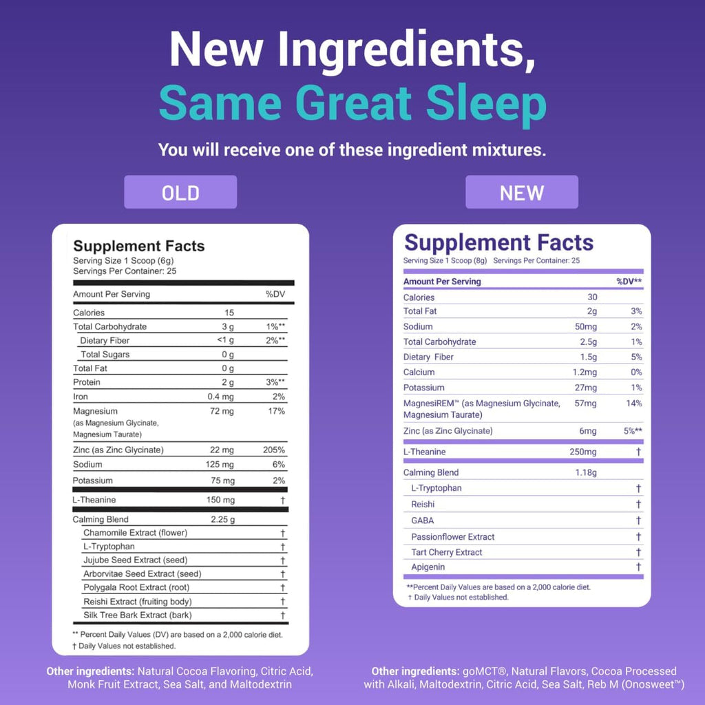 Moonbrew Magnesium Hot Cocoa Sleep Aid - Melatonin-Free Nighttime Drink Mix with Zinc Glycinate & Taurate - Sugar-Free Sleepy Hot Chocolate for Relaxation, Stress & Deep Rest - 25 Servings