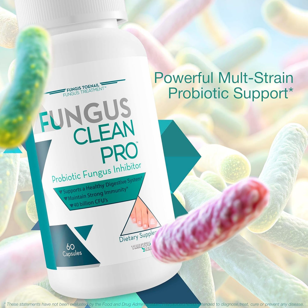 Fungus Clean Pro - Probiotic Fungus Inhibitor - Fight off Fungus from the inside Out with This Powerful Fungus Defense Probiotic Protect Your Body from Fungus