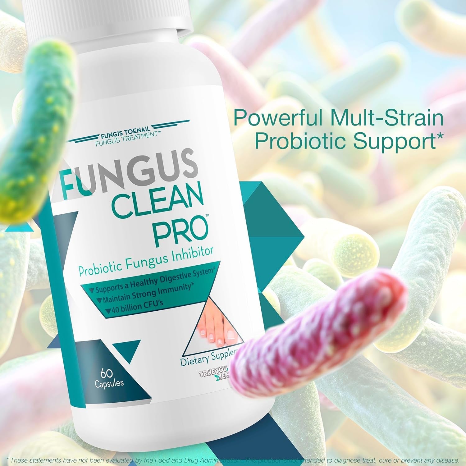 Fungus Clean Pro - Probiotic Fungus Inhibitor - Fight off Fungus from the inside Out with This Powerful Fungus Defense Probiotic Protect Your Body from Fungus